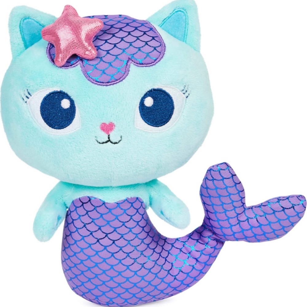 Gabby’s Dollhouse Mercat plush NWT